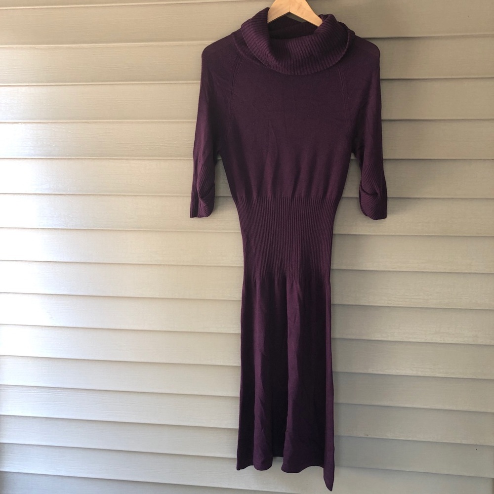 Athleta Cashmere Blend Sweater Dress Sz Med